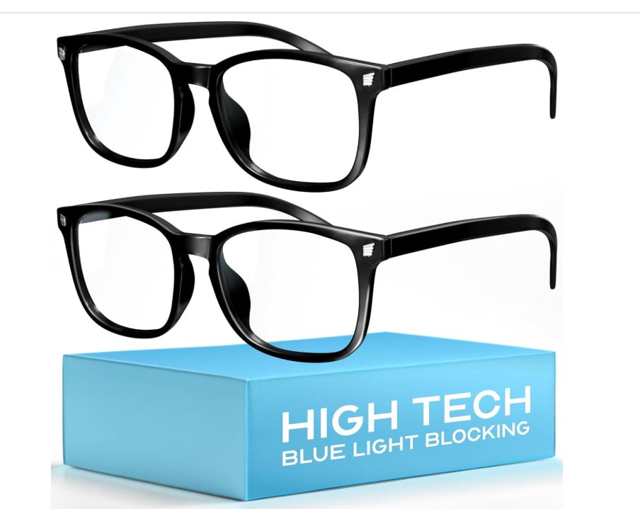 High Tech Blue Light Glasses-Screen Fatigue & UV Protection